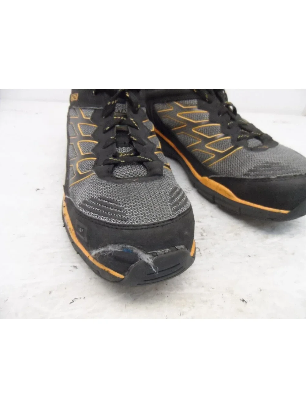 Dakota Men's 3604 Aluminum Toe Steel Plate Quad Lite Work Shoes Grey Size 8.5M